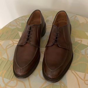 Allen Edmonds dark brown dress lace up shoes “Seneca” size 11.5 made in USA